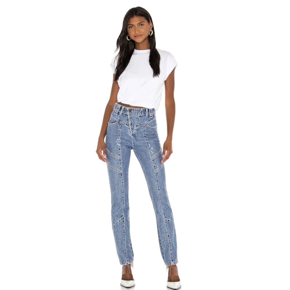 Retrofete BLACK Taylor Criss Cross Cargo Denim Jeans
